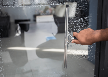 fenster putzen mit klarspüler